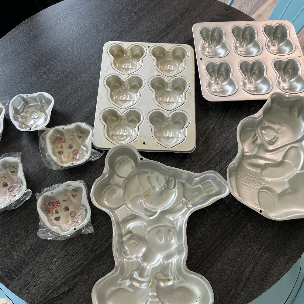 Lot of Wilton Baking Pans